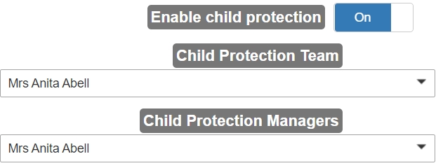 Enable Child Protection