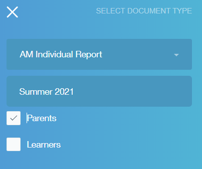 Send school reports to parents and learners by email. 