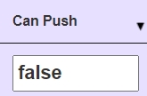 Can Push False