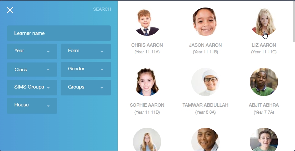 Learners search