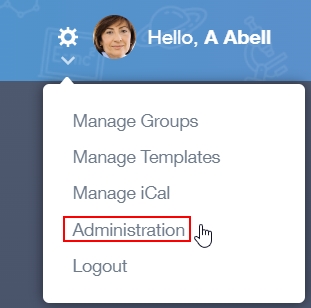 Admin settings