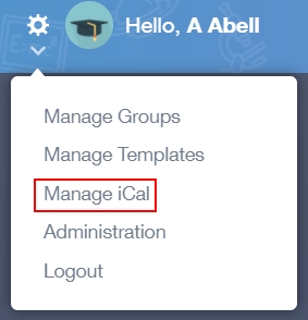 Manage iCal